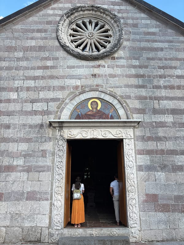 Exploring churches, mosaics, and stone streets in coastal Montenegro