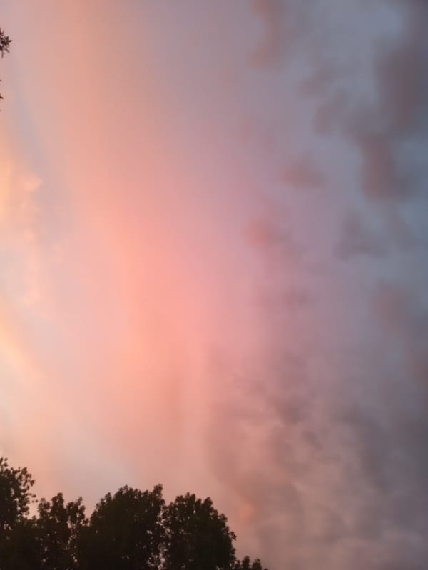Sunset skies and street scenes from Angren, Uzbekistan