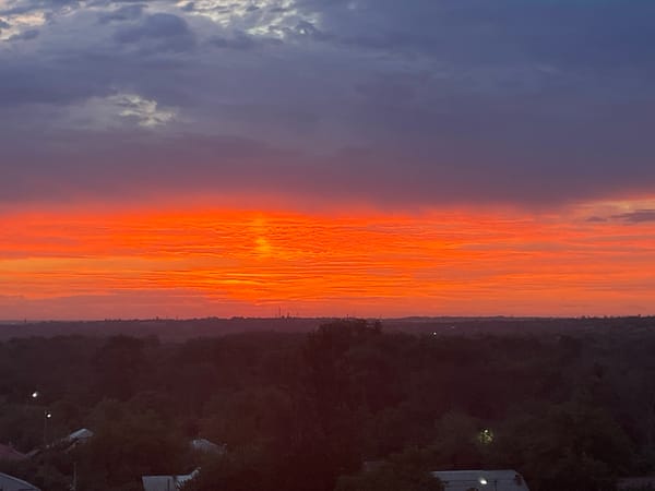 Novocherkassk sunset, multiple angles, July night