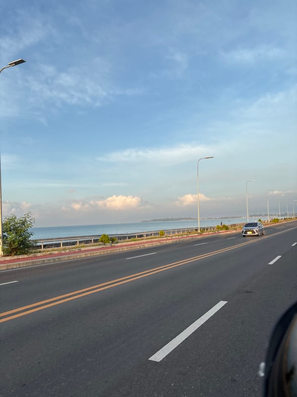 Evening motorcycle rides captured along Davao City coastal roads