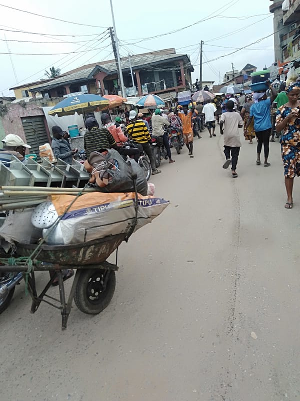 Daily life documented across Shangisha, Nigeria community scenes