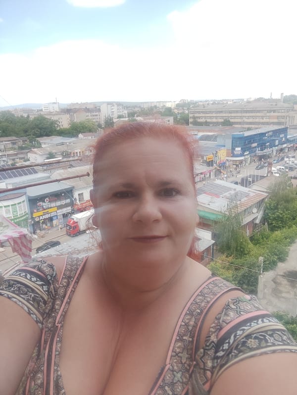 Chernivtsi apartment life and rooftop city views, one morning