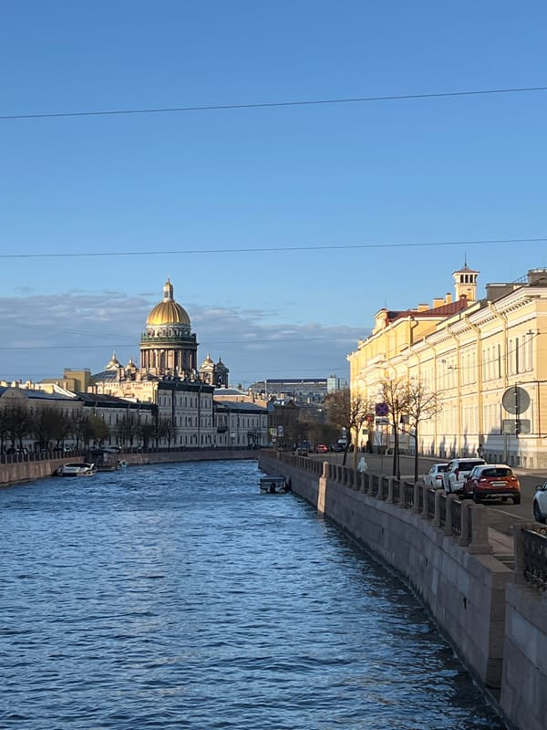 Woman, man observed near St. Isaac's Cathedral waterway