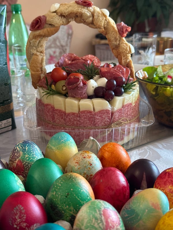 Easter feast preparations documented in Rakovski, Bulgaria