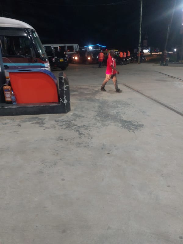 Evening street life scenes captured across Dar es-Salaam