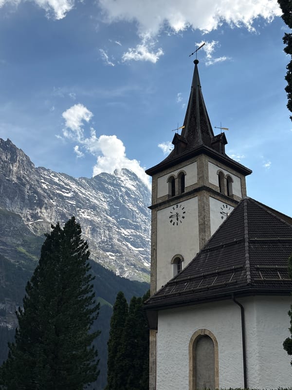 An afternoon wandering Grindelwald's alpine streets and scenery