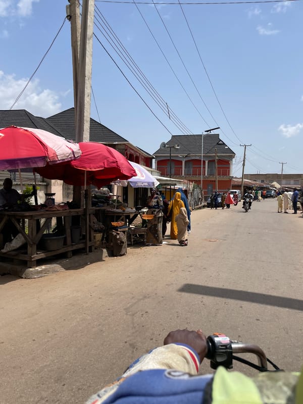 Daily street life documented in Jos, Nigeria neighborhoods