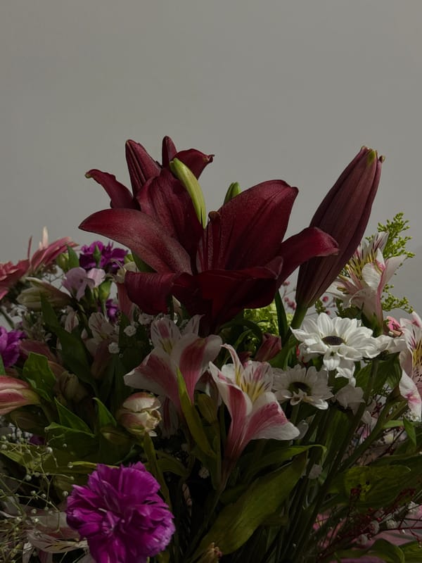 Flower bouquets and portraits captured in Mexican village