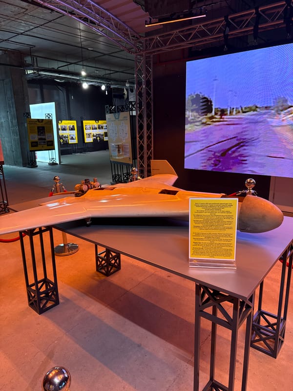 Technical exhibition featuring drone models and Pripyat displays opens in Kyiv