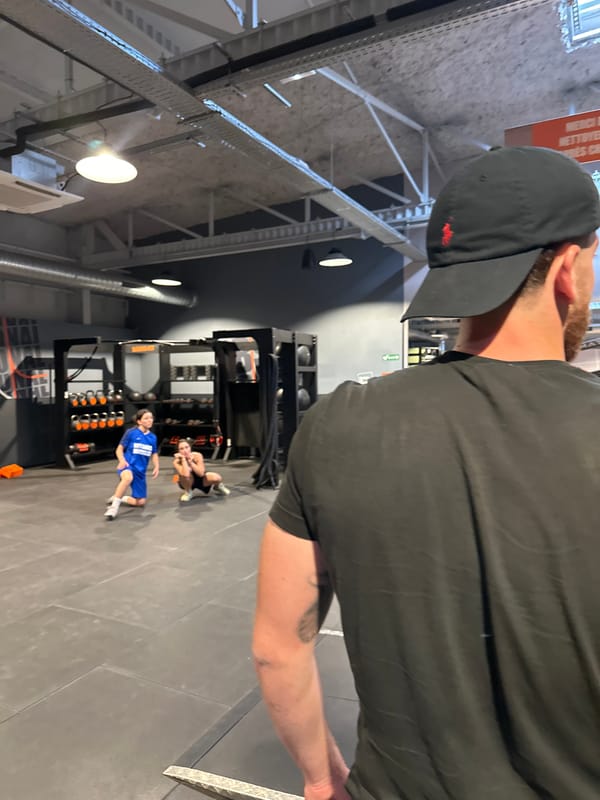 Gym session at a Basic-Fit in Alès, France