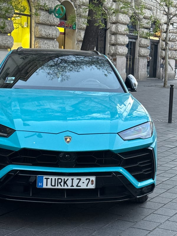 Luxury SUVs spotted parked together on Budapest street