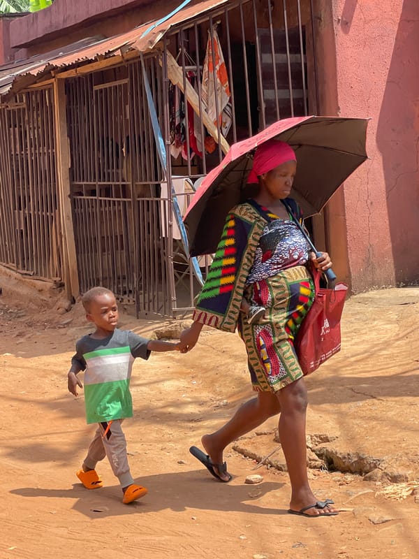 Daily life documented across Nigerian commercial centers