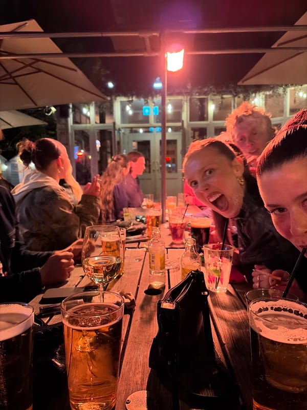 London pub gathering captured across multiple venues Saturday evening