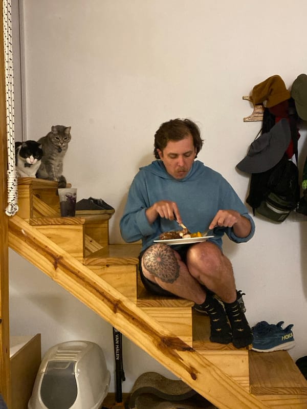 Evening barbecue gathering in Ushuaia spans three hours