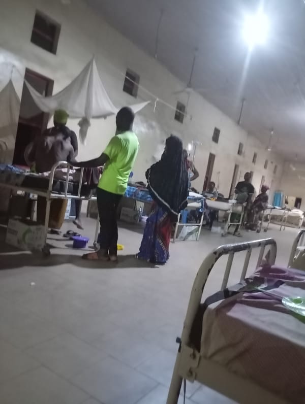 Hospital ward operations documented in Shendam, Nigeria