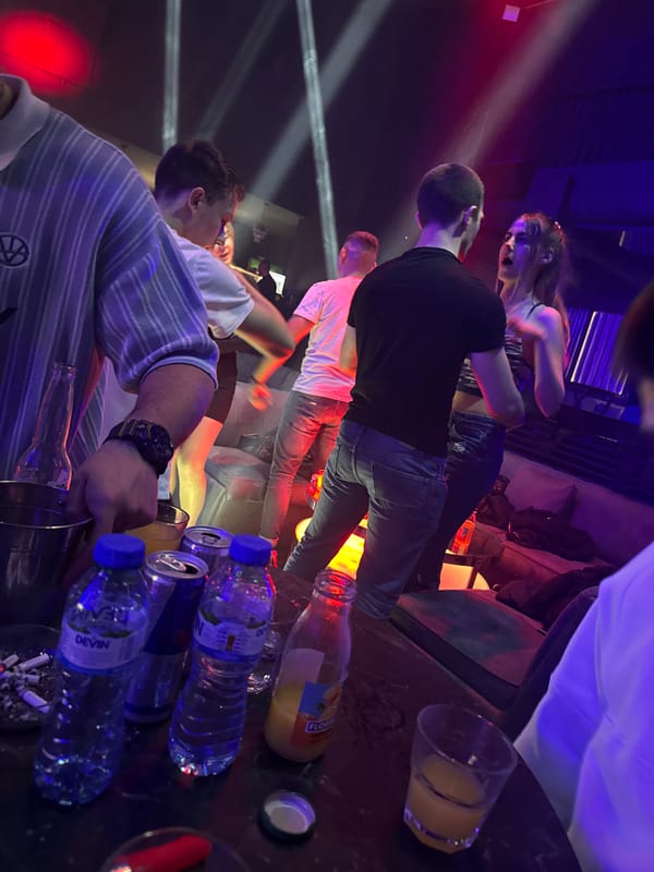 Social gathering observed at Sevlievo bar Friday night
