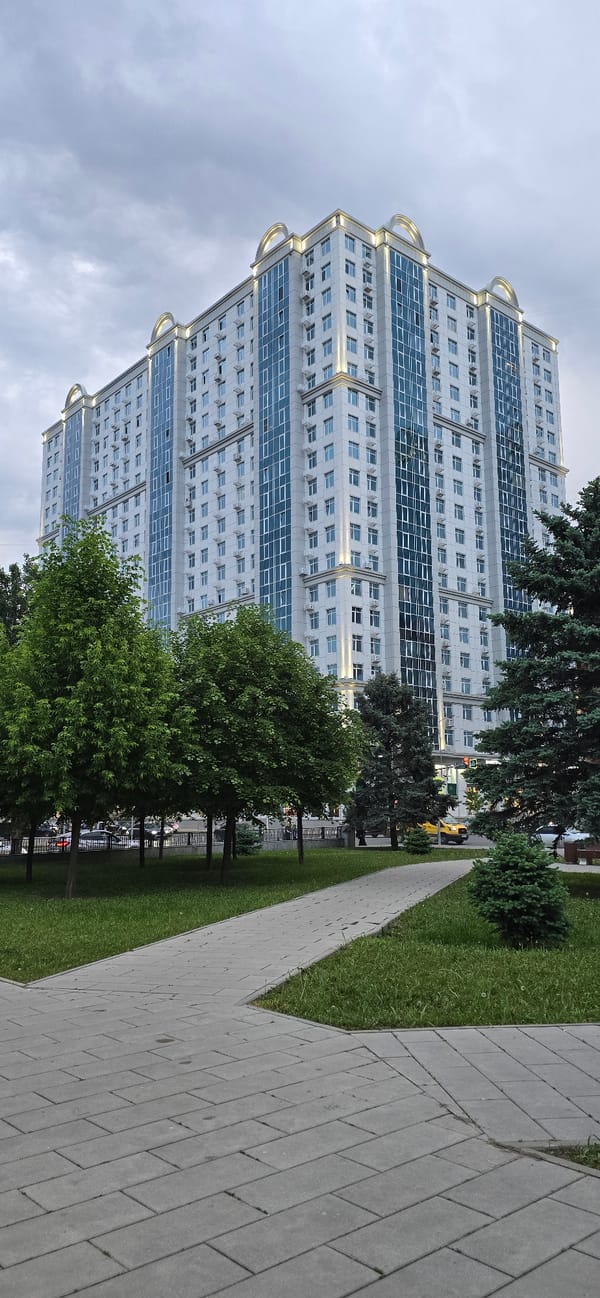 Everyday scenes captured in Grozny park and urban areas