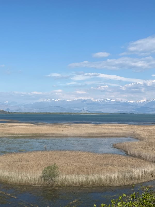 Clear skies and snow-capped mountains observed in Montenegro
