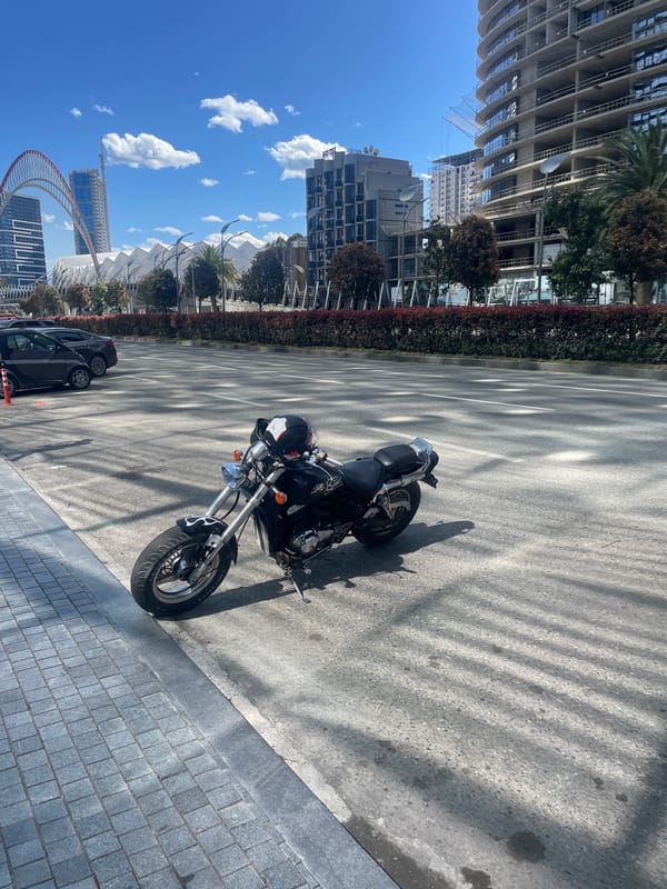 Routine street life documented across Batumi, Georgia