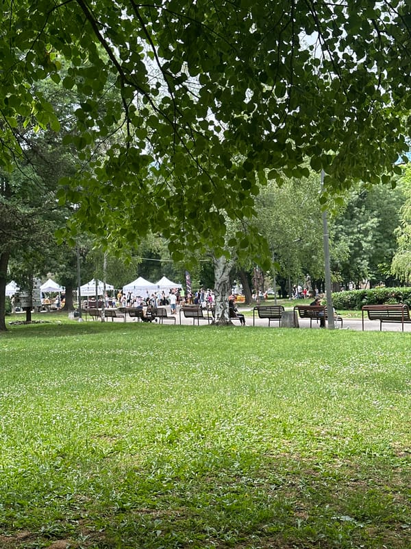 Sofia park life documented during routine daytime activities