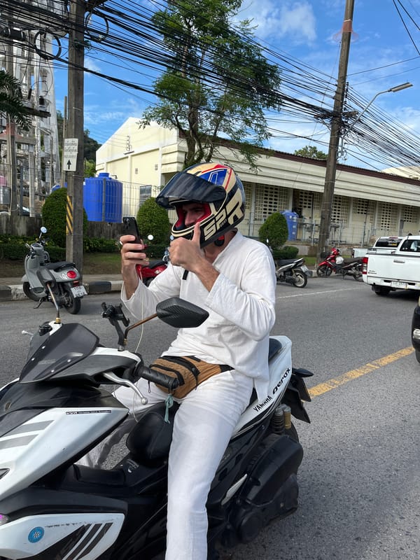 Ordinary morning street life documented across Phuket City