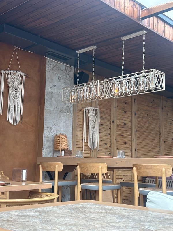 Indoor dining scene captured in Tsakhkadzor, Armenia