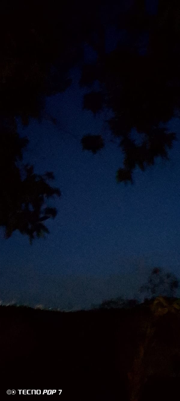 Evening sky documented over 37 minutes in Altagracia, Venezuela