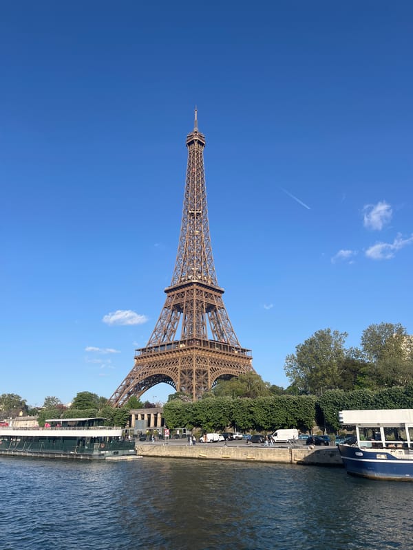 Daytime Eiffel Tower views captured in Paris