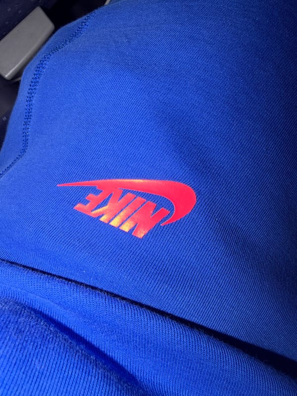 Nike clothing item photographed in Dibich, Bulgaria