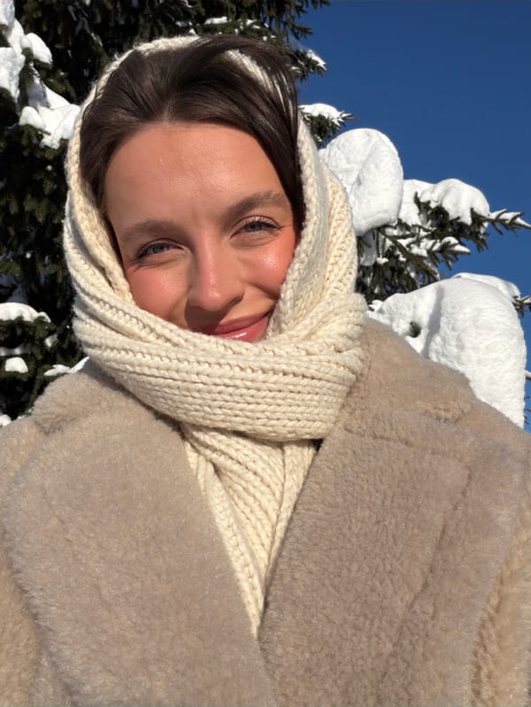 Woman's Winter Morning Routine Documented in Korolyov, Russia