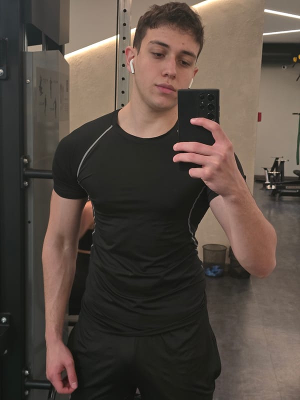 Gym selfies and street scenes captured in Yerevan