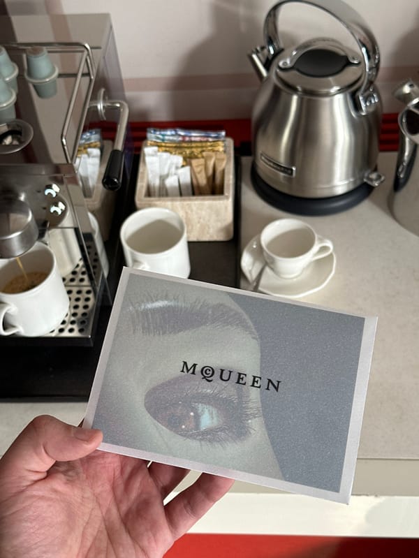 Paris hotel stay documented through personal moments