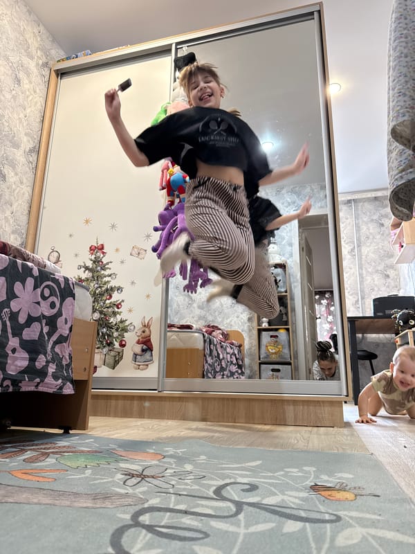 Indoor domestic moments captured during 30-minute span