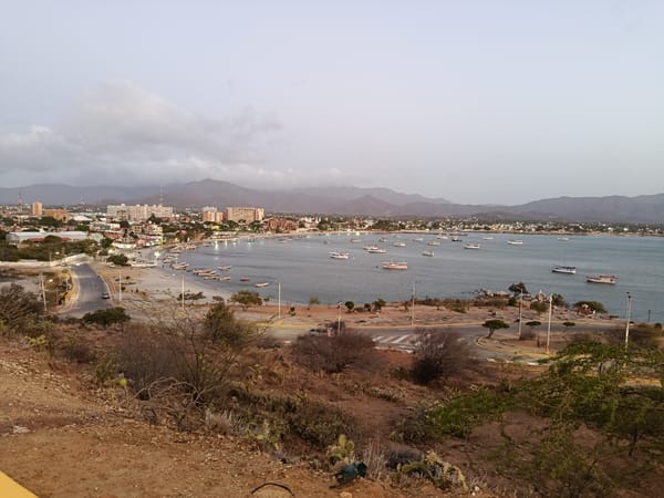 Coastal landscape documented in Juan Griego, Venezuela