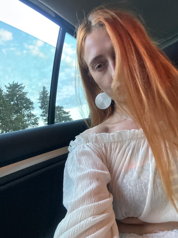 Woman documents car journey through Petrovac, Montenegro in selfies