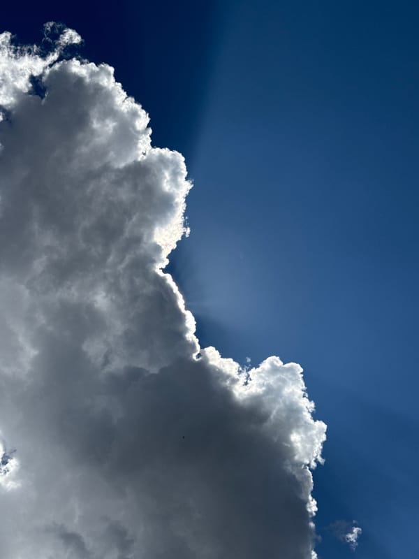 Stormy summer skies roll through Mikhaylovsk on a June morning