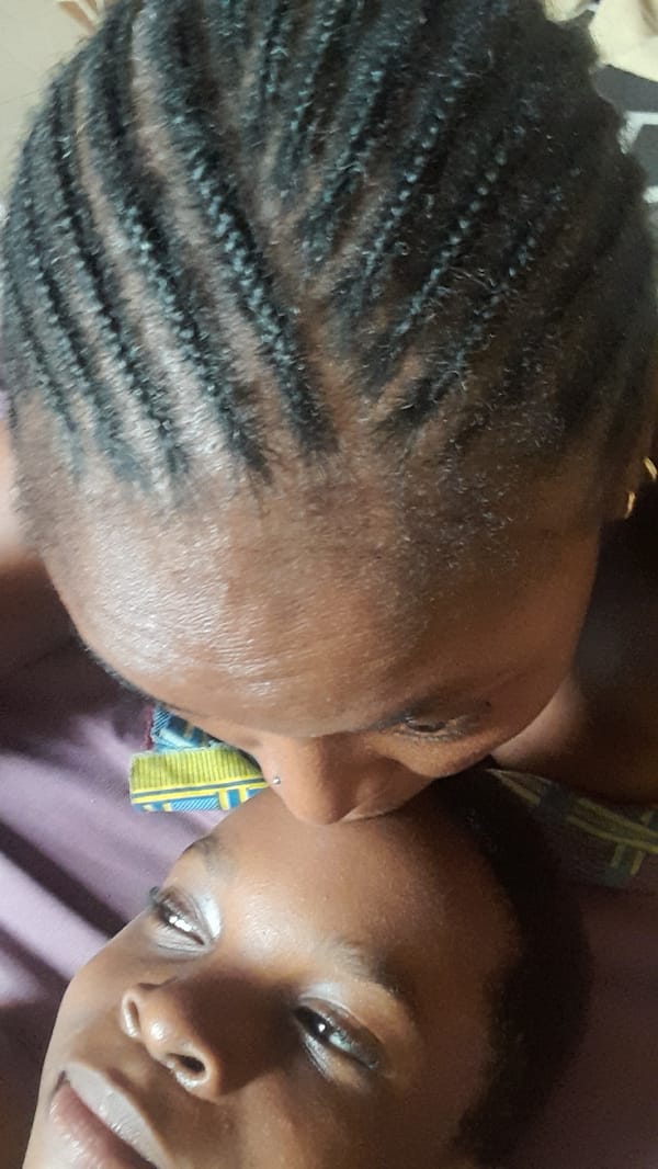 Intimate moments captured between two people in Ado, Nigeria