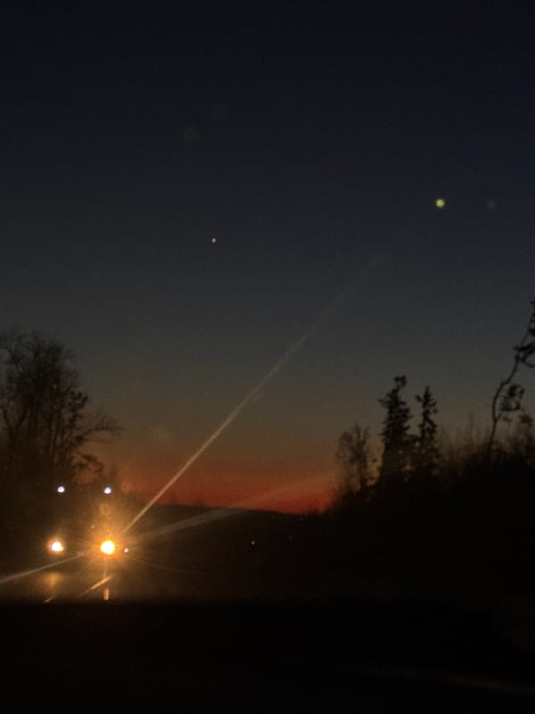 Twilight transition documented in Garevaya, Russia