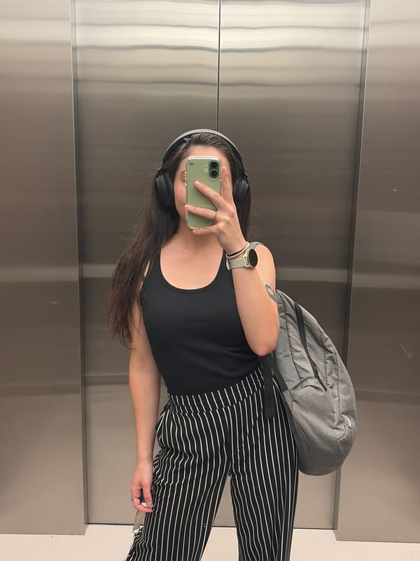 Morning Urban Life: Selfies, Transit, Food, Pigeons, Construction Observed