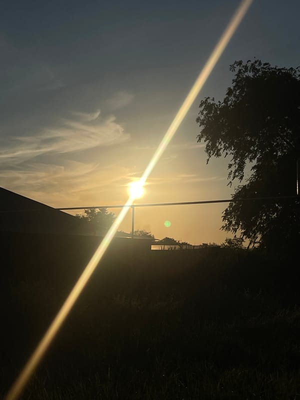 Golden hour stroll through Donskoye streets, fields, and a local river