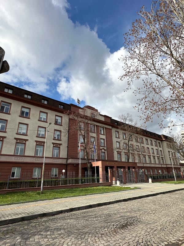Everyday urban scenes documented across Sofia during spring afternoon