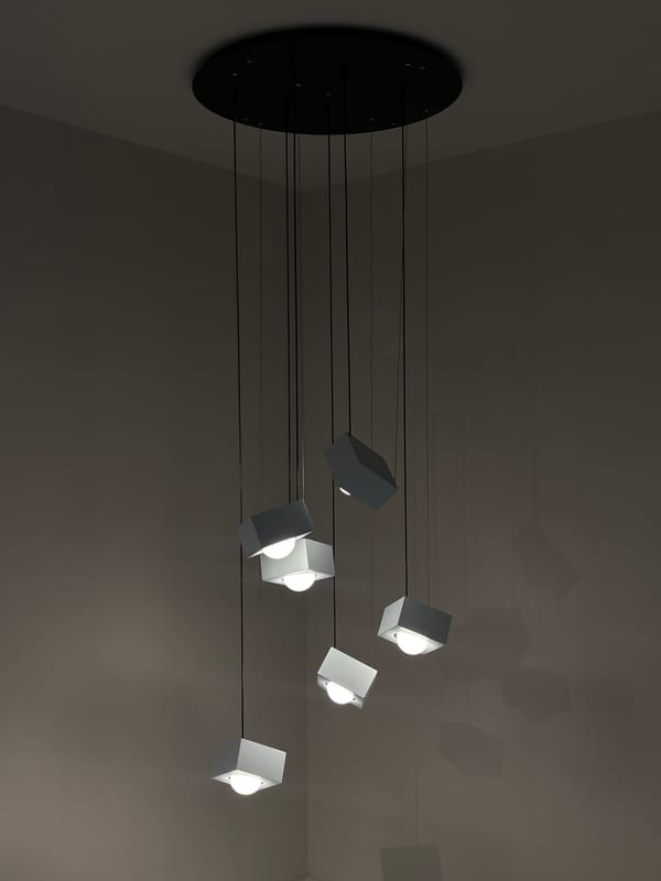 Modern wall lighting fixture documented in Mexico City interior