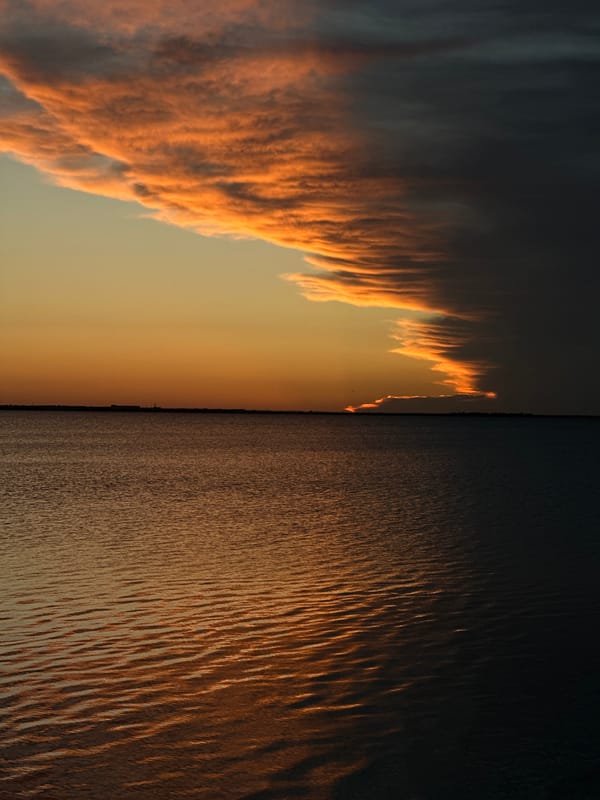 Dramatic sunset and storm clouds observed over Kokshetau