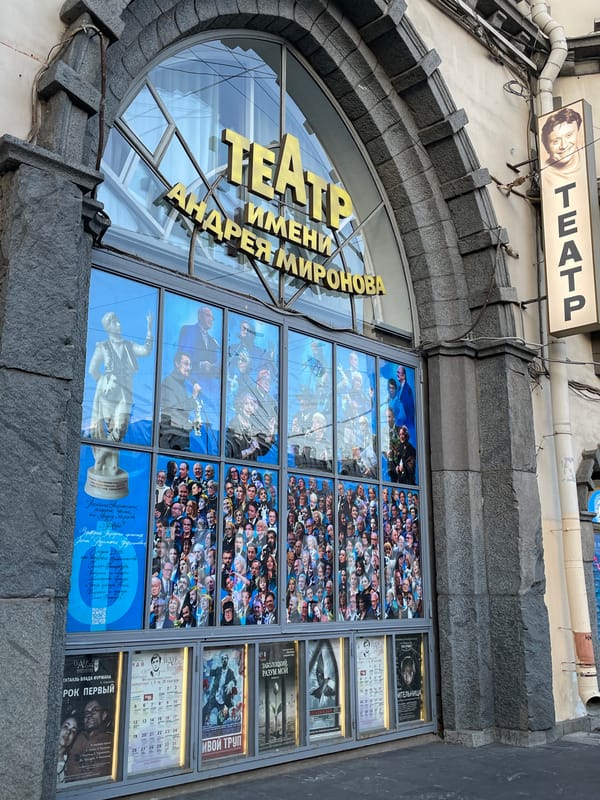 Evening walk through Saint Petersburg streets captured architectural scenes