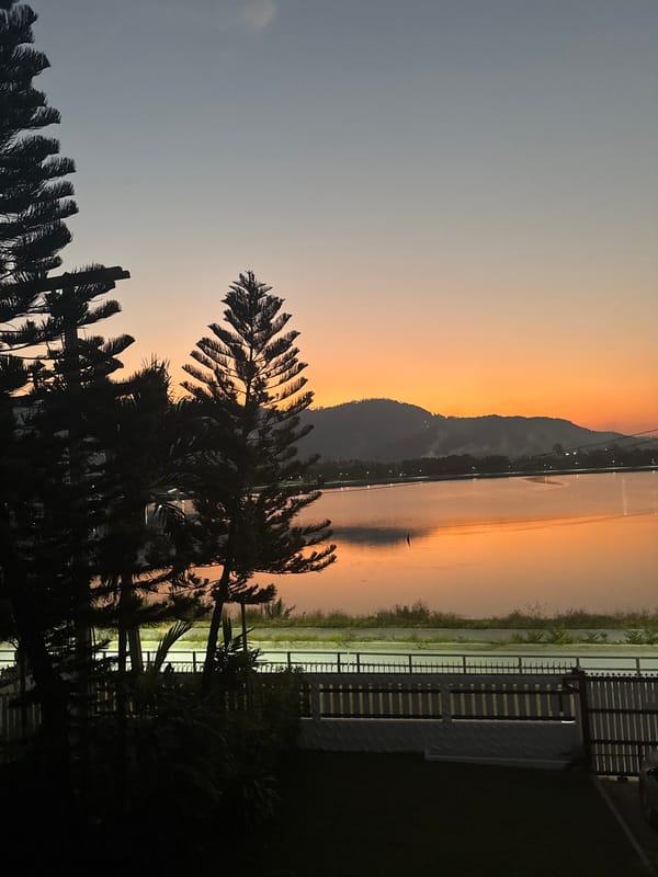 Sunset views captured across Koh Samui, Thailand