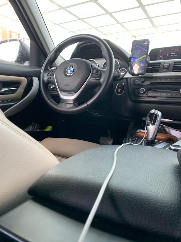 Person documented in BMW, various Belgrade locations during lunch hour
