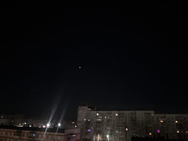Nighttime residential scenes documented across Chaikovsky, Russia