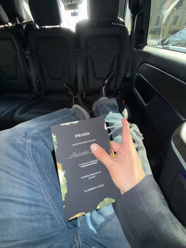 Young man spotted in vehicle rear seat in Milan