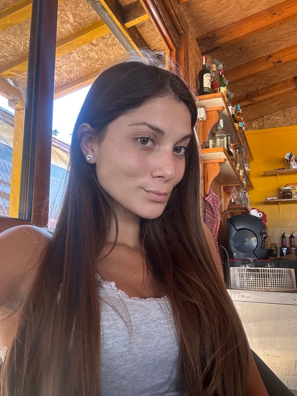 Casual selfie session around Sozopol's cafes and streets
