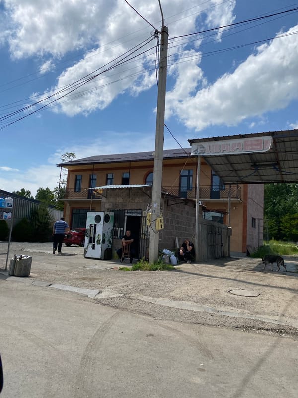 Sunny day scenes documented across Gyumri, Armenia